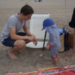 Xavier giving me my first instructions