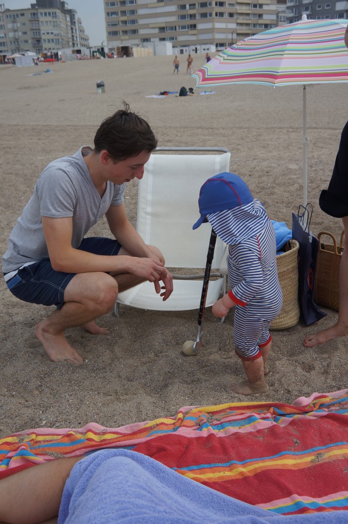 Xavier giving me my first instructions