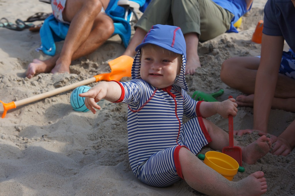 Building sand castle