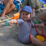 Building sand castle