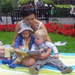 Well deserved lunch in the zoo