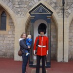A serious Scots Guard