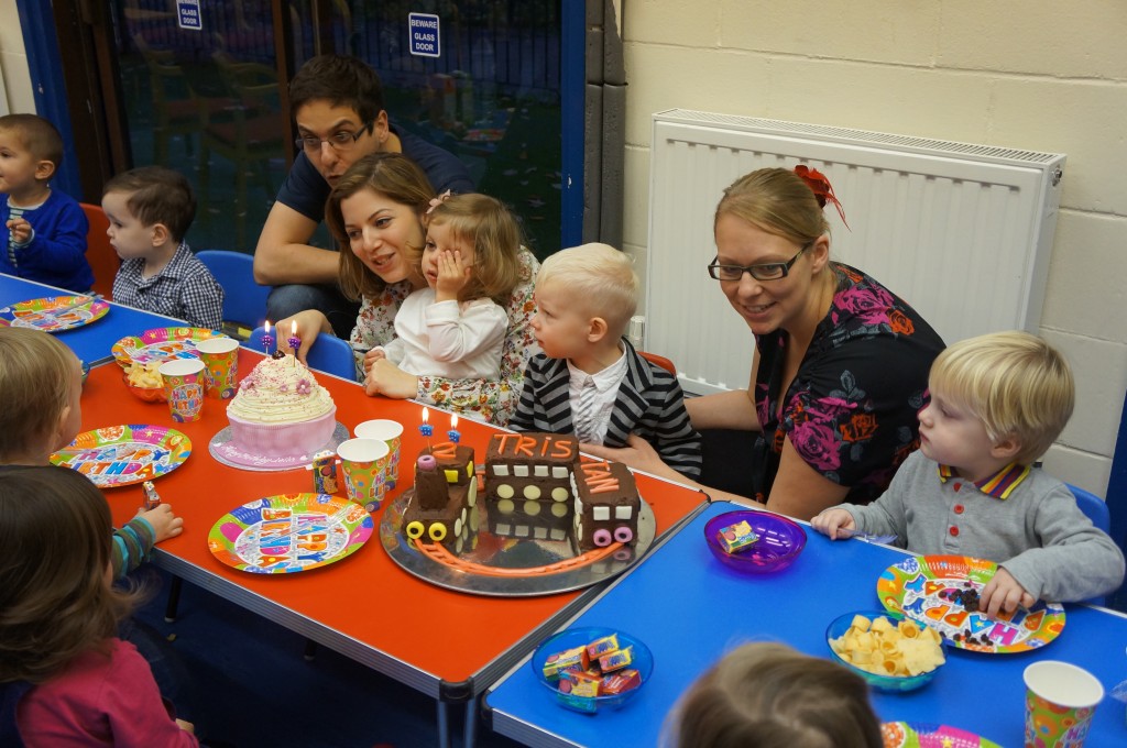 And finally the cake