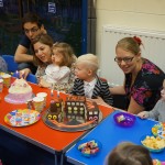 And finally the cake