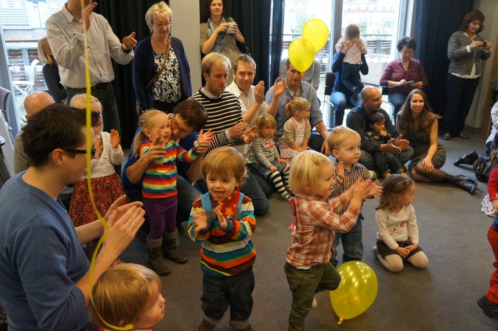 And clapping the hands