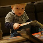 Hiding under the table