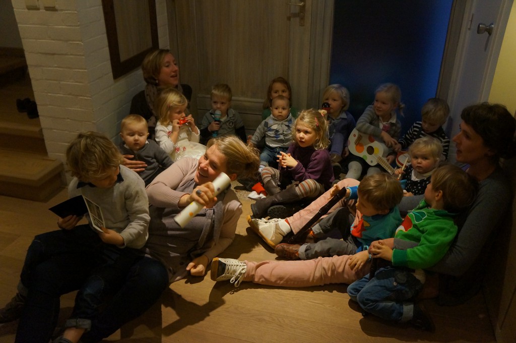 and the crowd loves us