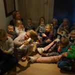 and the crowd loves us