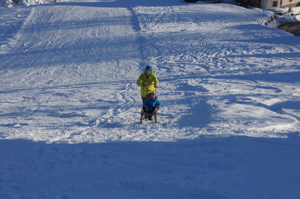 Sledging but not if it is too steep