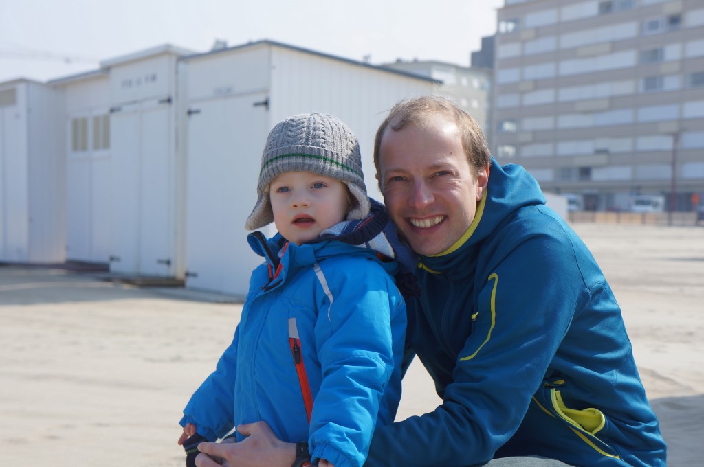 On the sea with my hat
