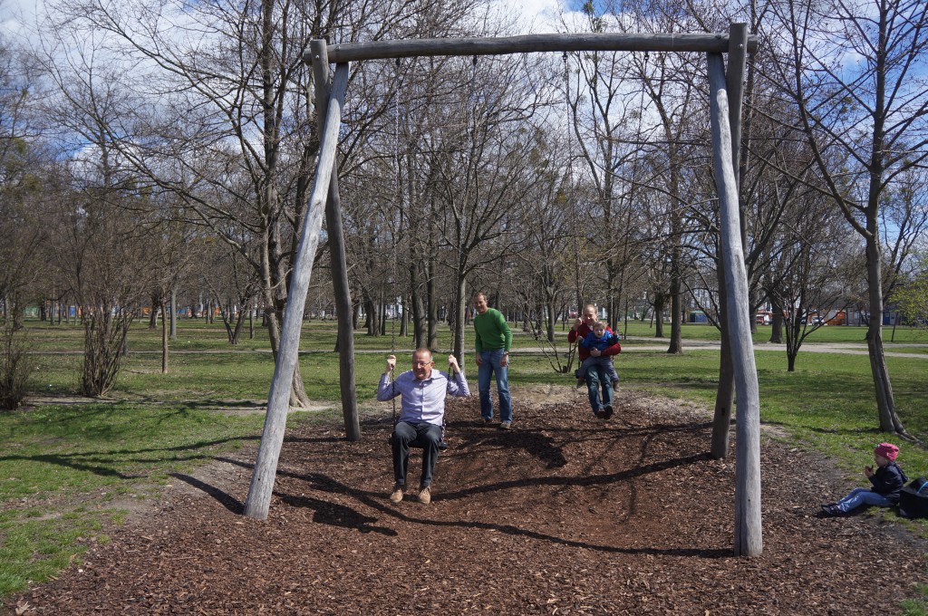 Swing for Opa and Papa