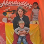 Maman enjoying just as much