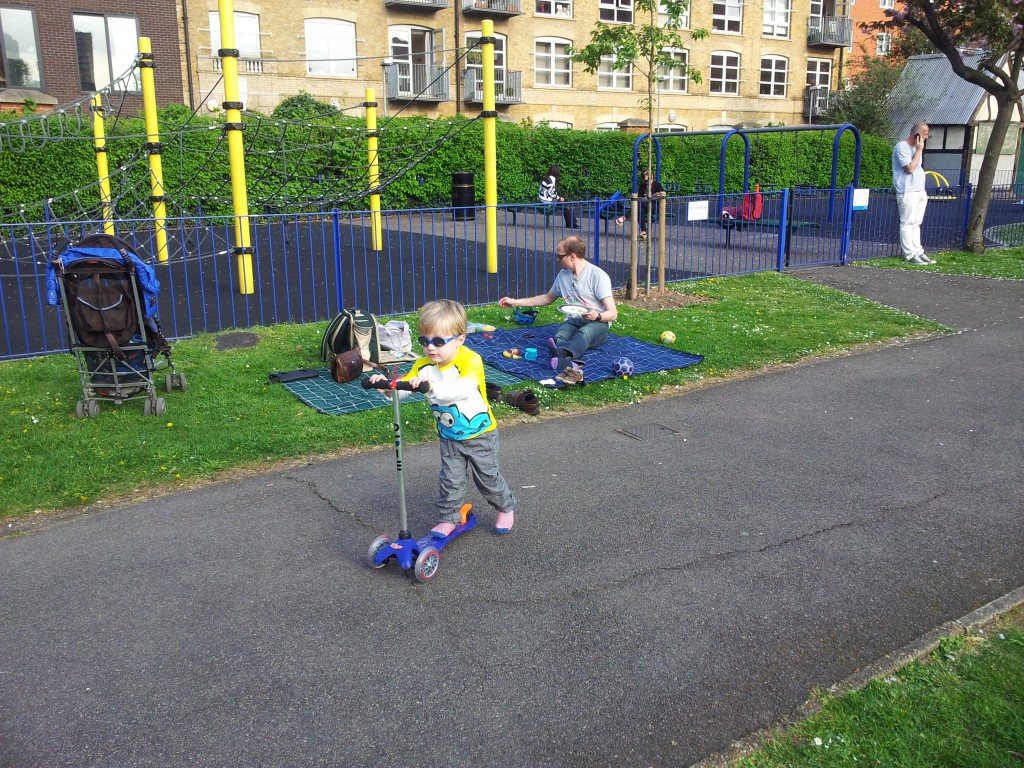 Improving my scooter skills