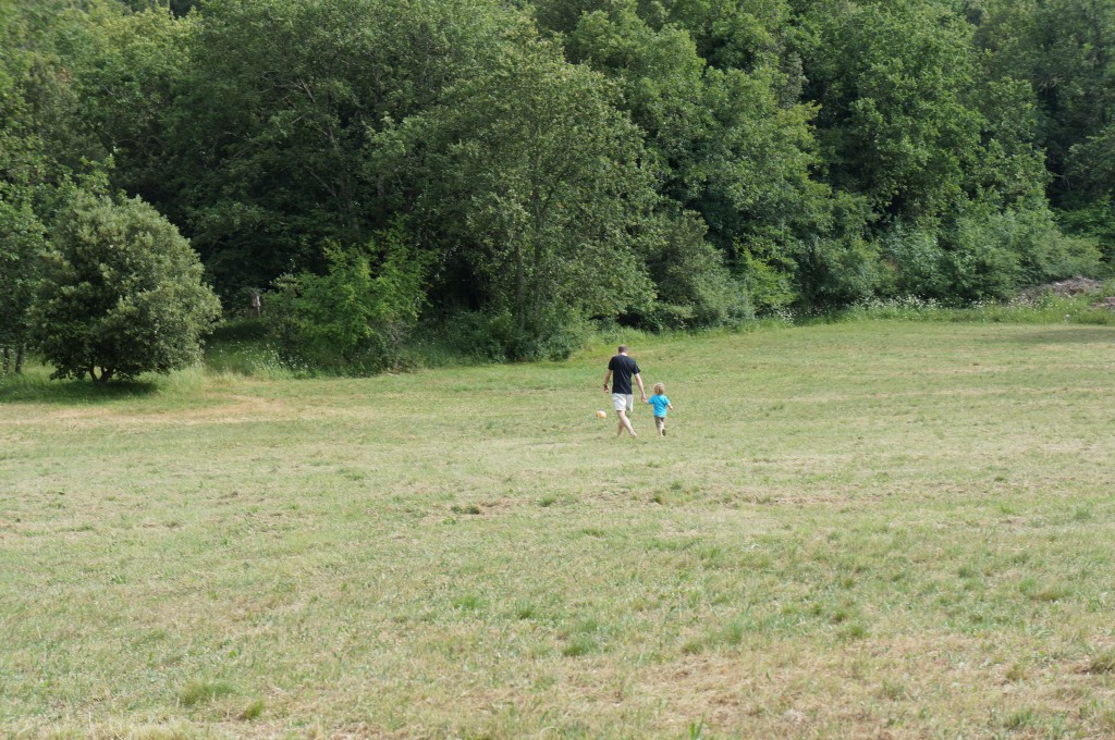 Going to shot a hare for dinner