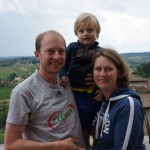 Overlooking vineyards