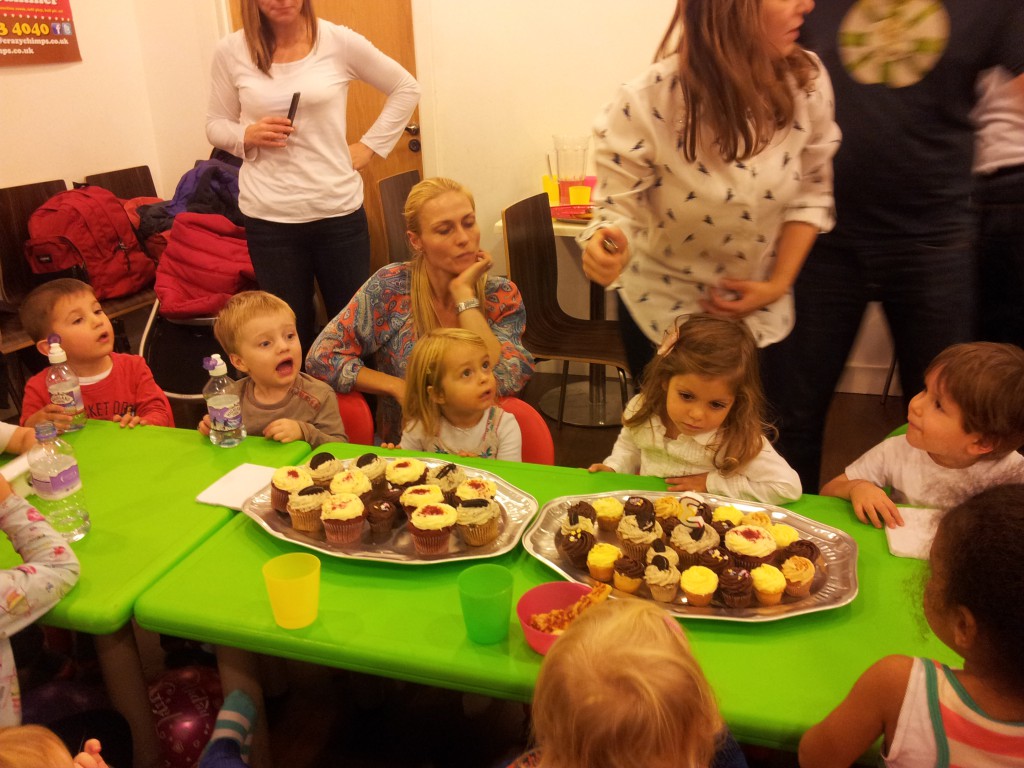 Singing happy birthday