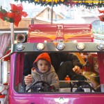 Driving the fire engine