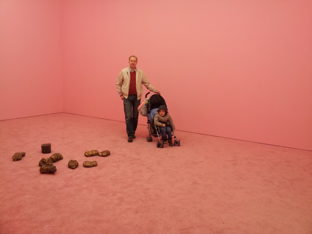 The White Cube very pink