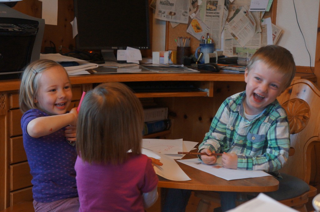 Joking with Alessia & Chiara