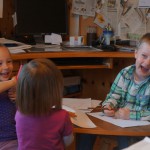 Joking with Alessia & Chiara