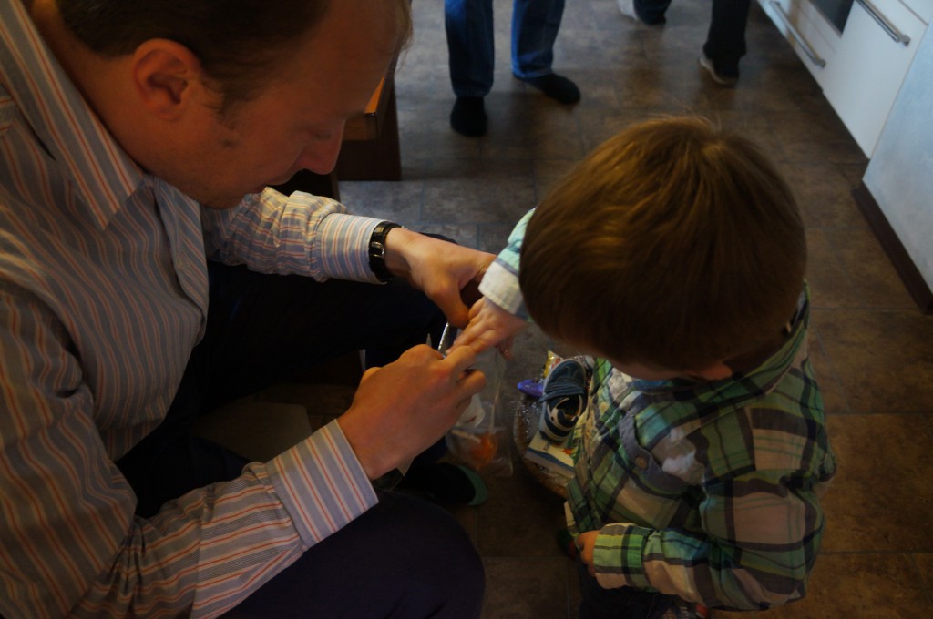 Handing over my dummies