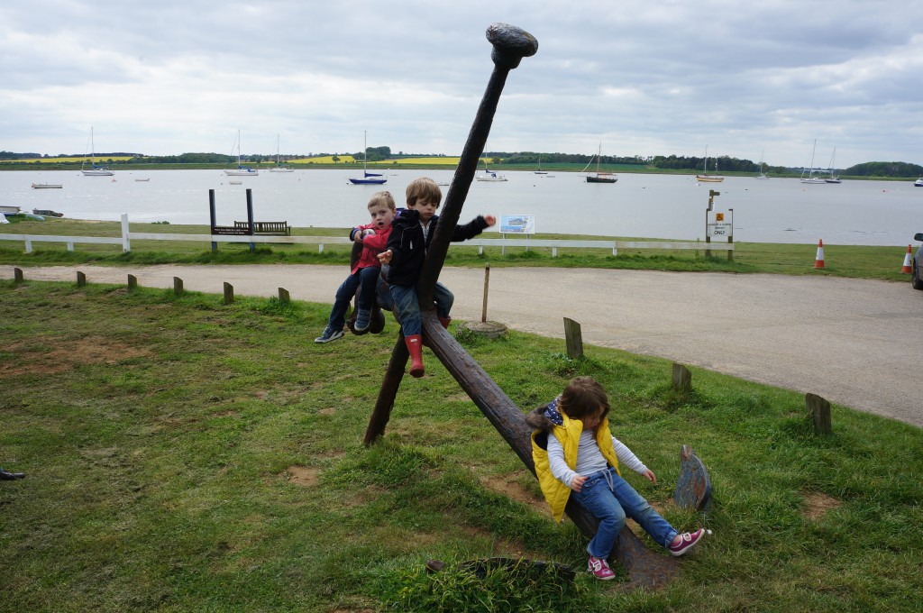 What is the anchor doing here