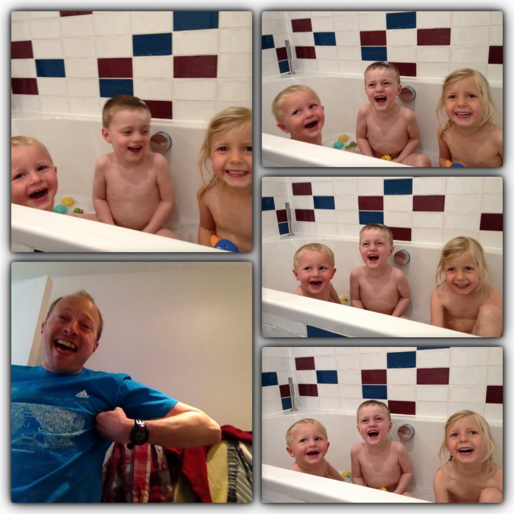 with Papa the monkey