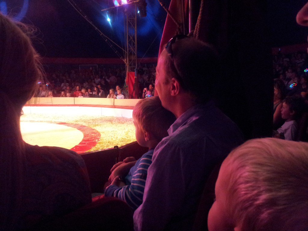 In the circus with Isobel