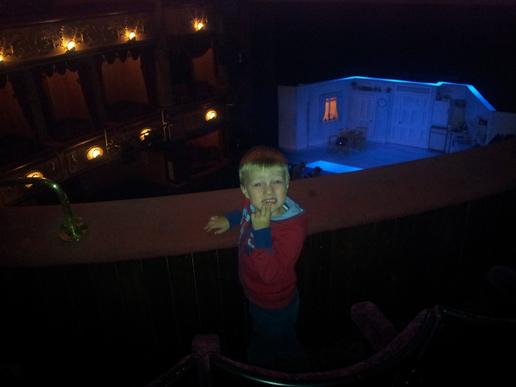 The Tiger who came for Tea in the theatre