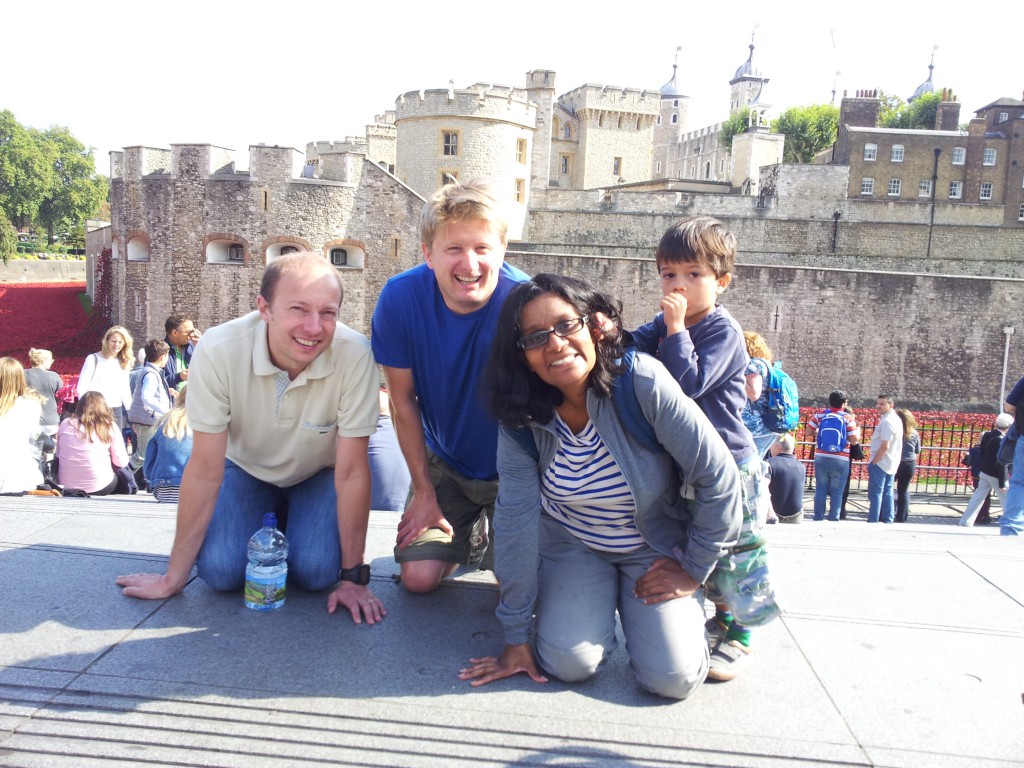 My very first photo with Maman's mobile