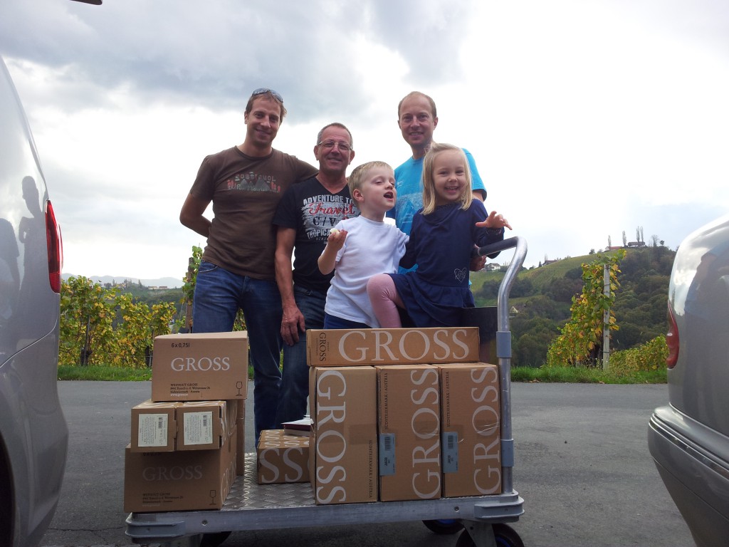 Buying a few bottles