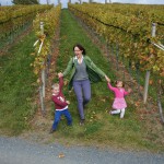 Running down the vines