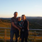 Slovenia in the background