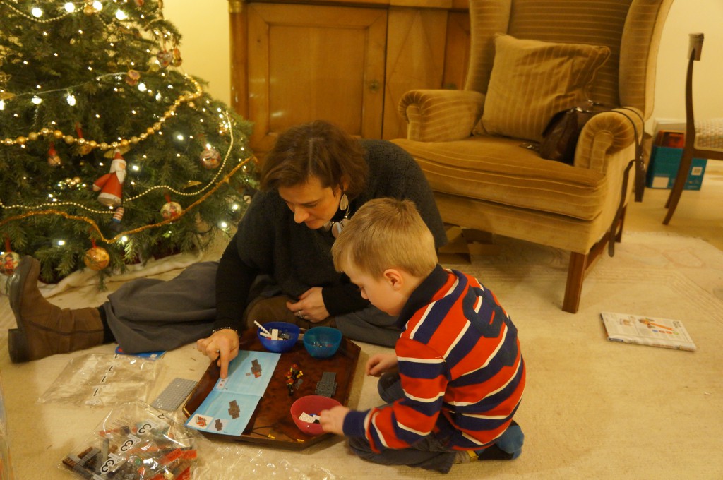 Playing with my presents