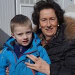 On the beach with Mamy On the beach with Mamy