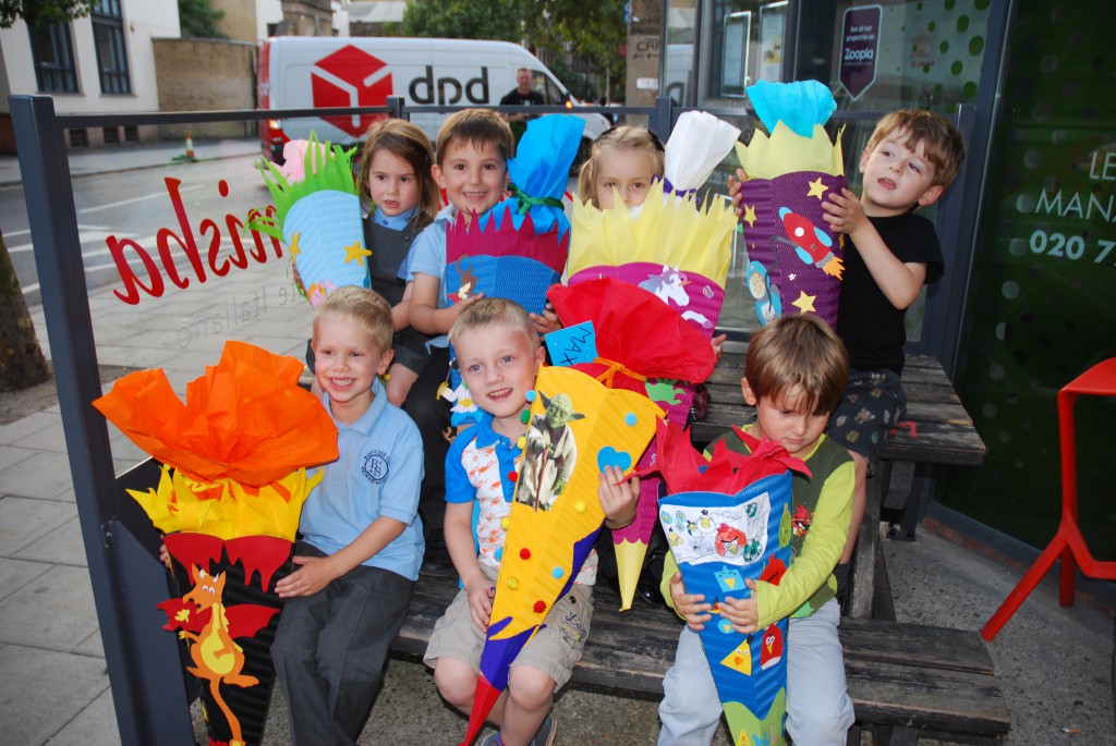 Schultuetenparty with all my friends