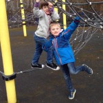 On the play ground with old mates On the play ground with old mates